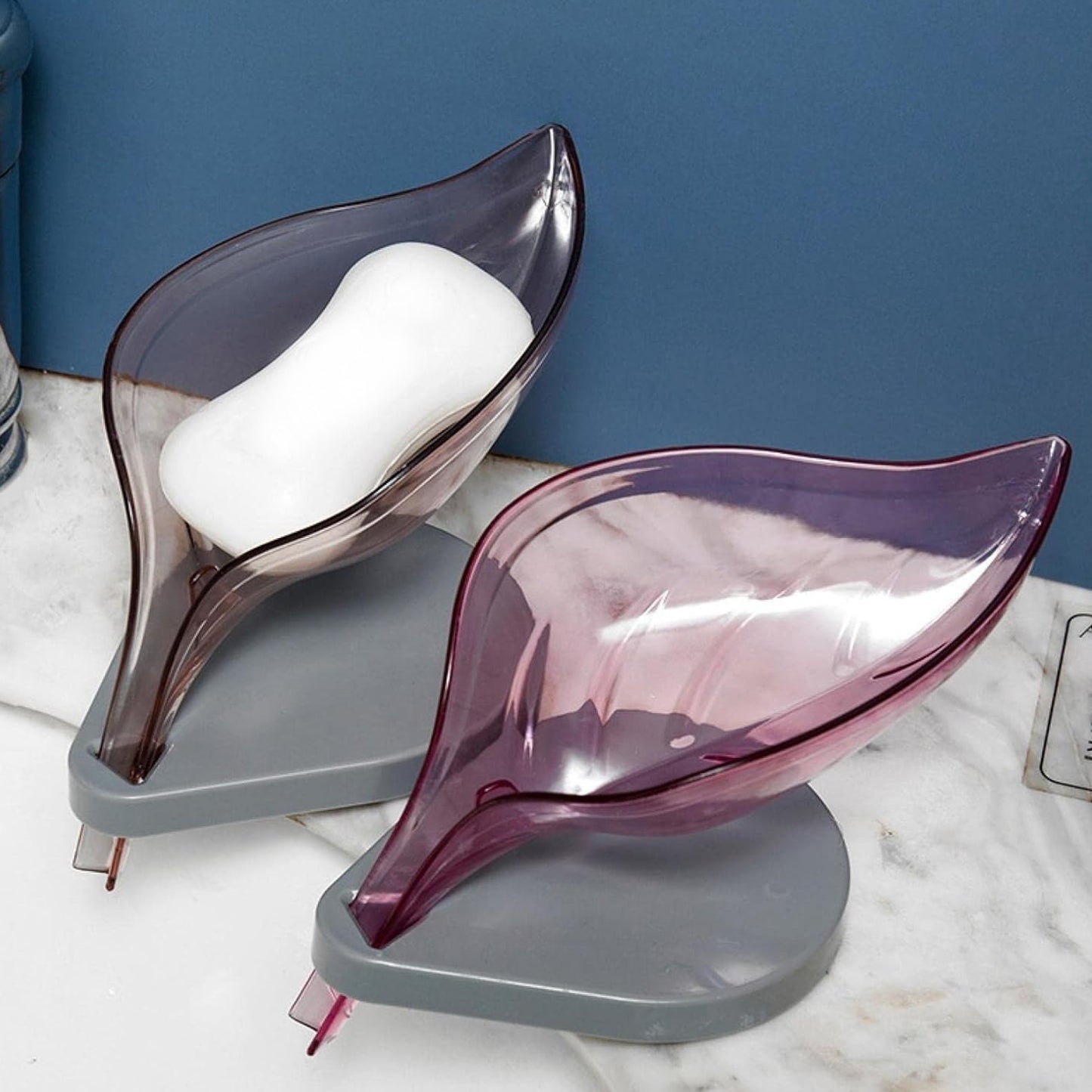 plastic soap tray 21cm self draining for bathroom and kitchen