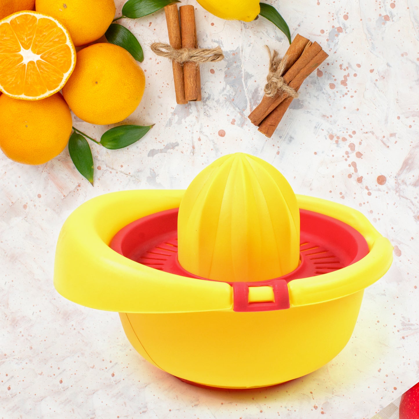 orange juicer manual hand press abs plastic 300 ml