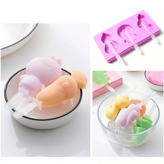 silicone popsicle molds 18 cm with sticks and lids for ice cream making