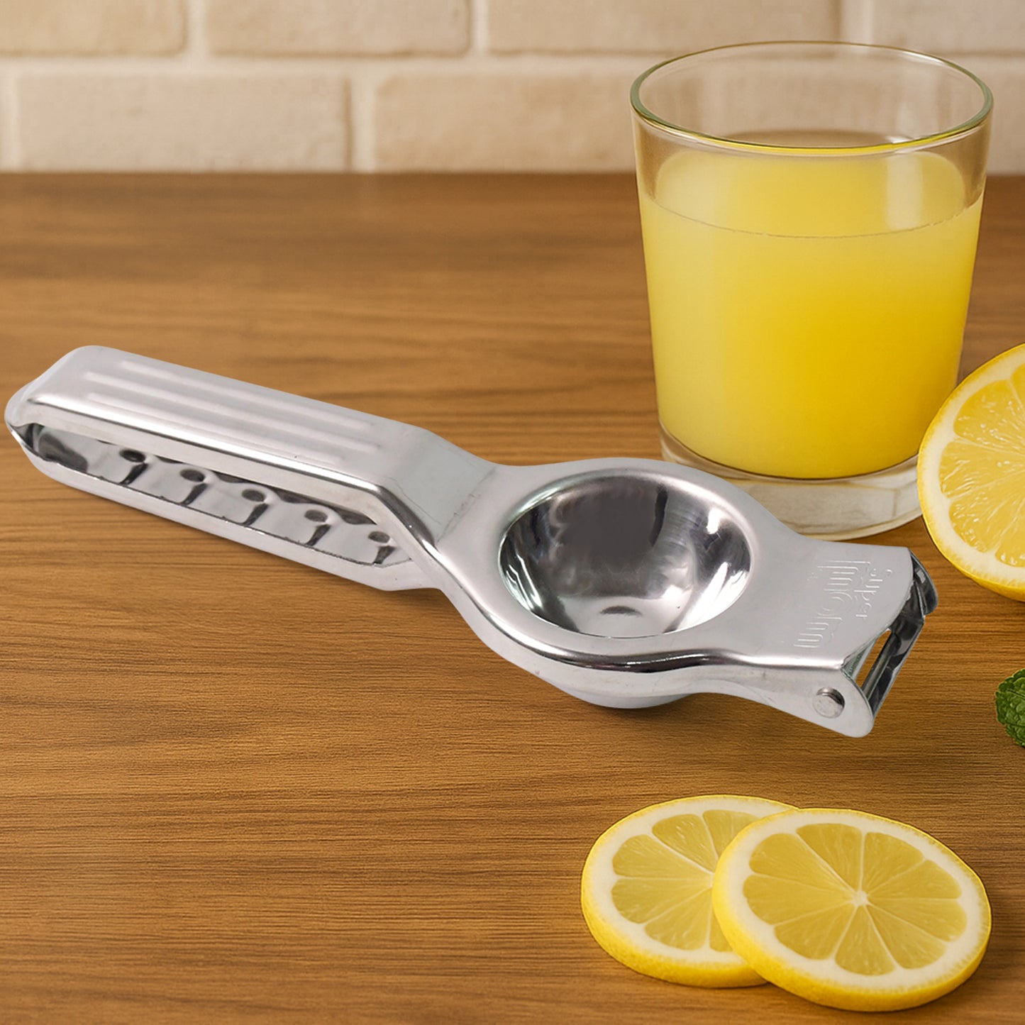 2-in-1 stainless steel lemon squeezer with bottle opener kitchen tool