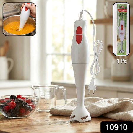 electric hand blender stick with stainless steel blades pack of 1