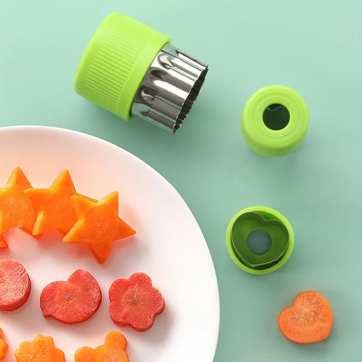 cookie cutter set stainless steel 14 cm x 9 cm x 5 cm pack of 12 for baking