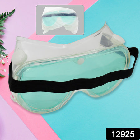 pvc frame eye safety goggles impact resistant lens pack of 1