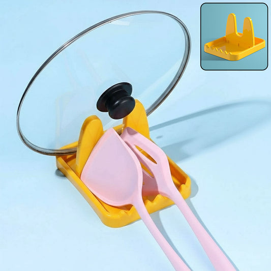multipurpose kitchen lid and spoon holder stand 1 pc