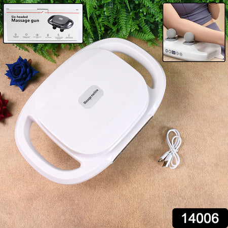 deep tissue percussion massage gun with 4 heads handheld 1210 g pack of 1