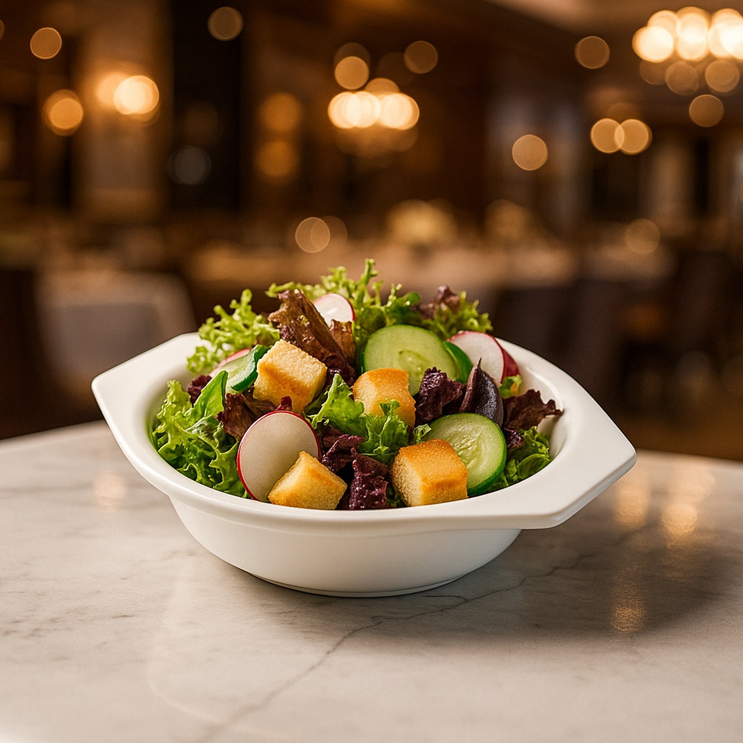 plastic serving and mixing bowl 18 cm with easy grip side tabs pack of 1