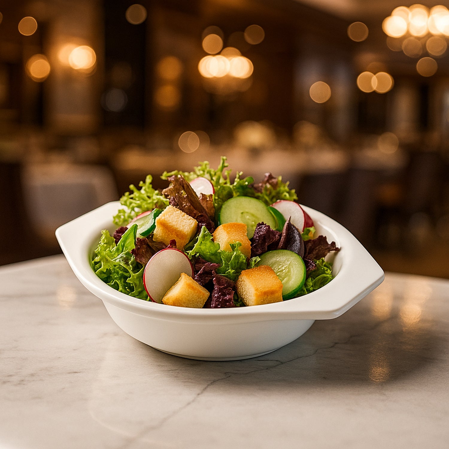 plastic serving and mixing bowl 18 cm with easy grip side tabs pack of 1