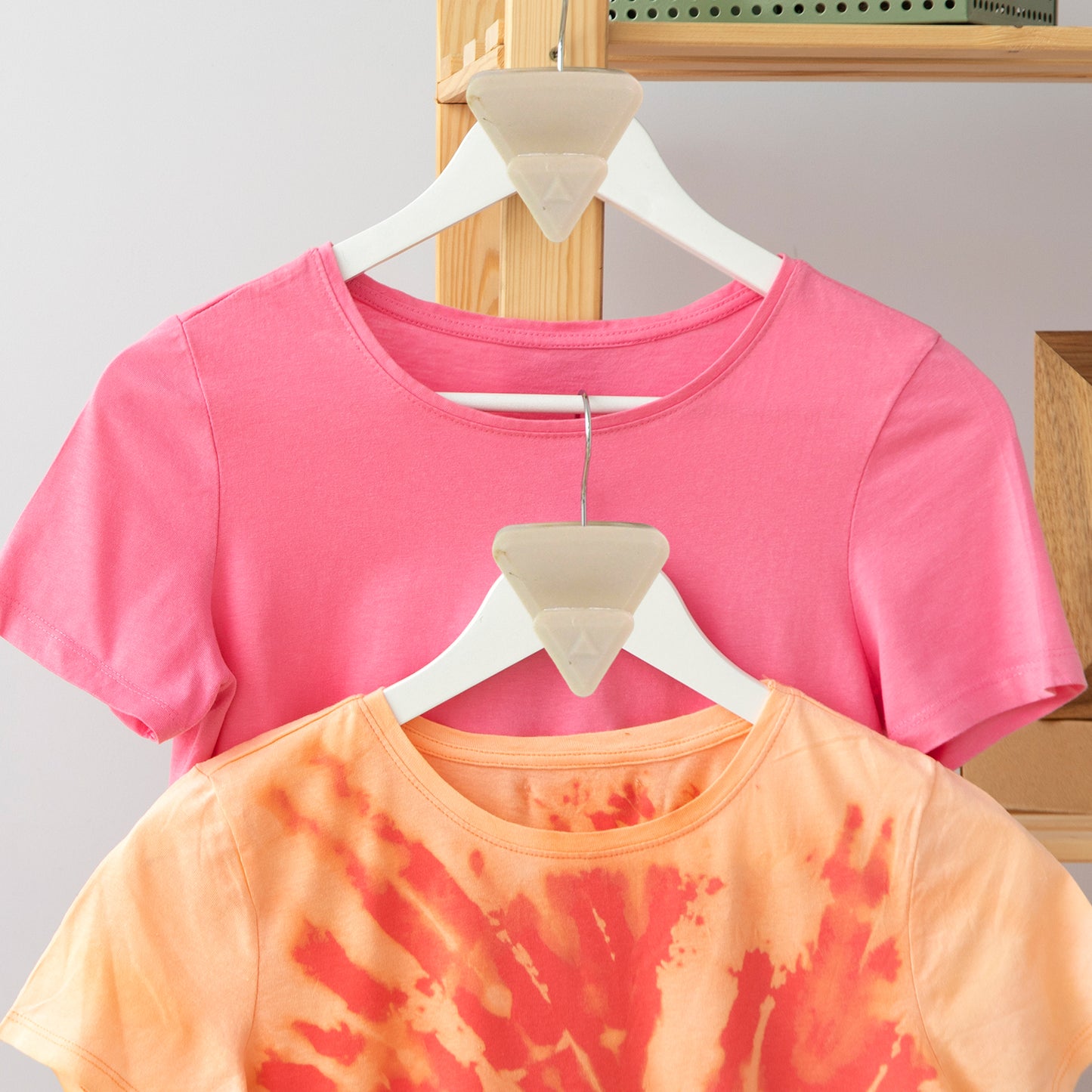 triangle hanger connector hooks plastic pack of 5