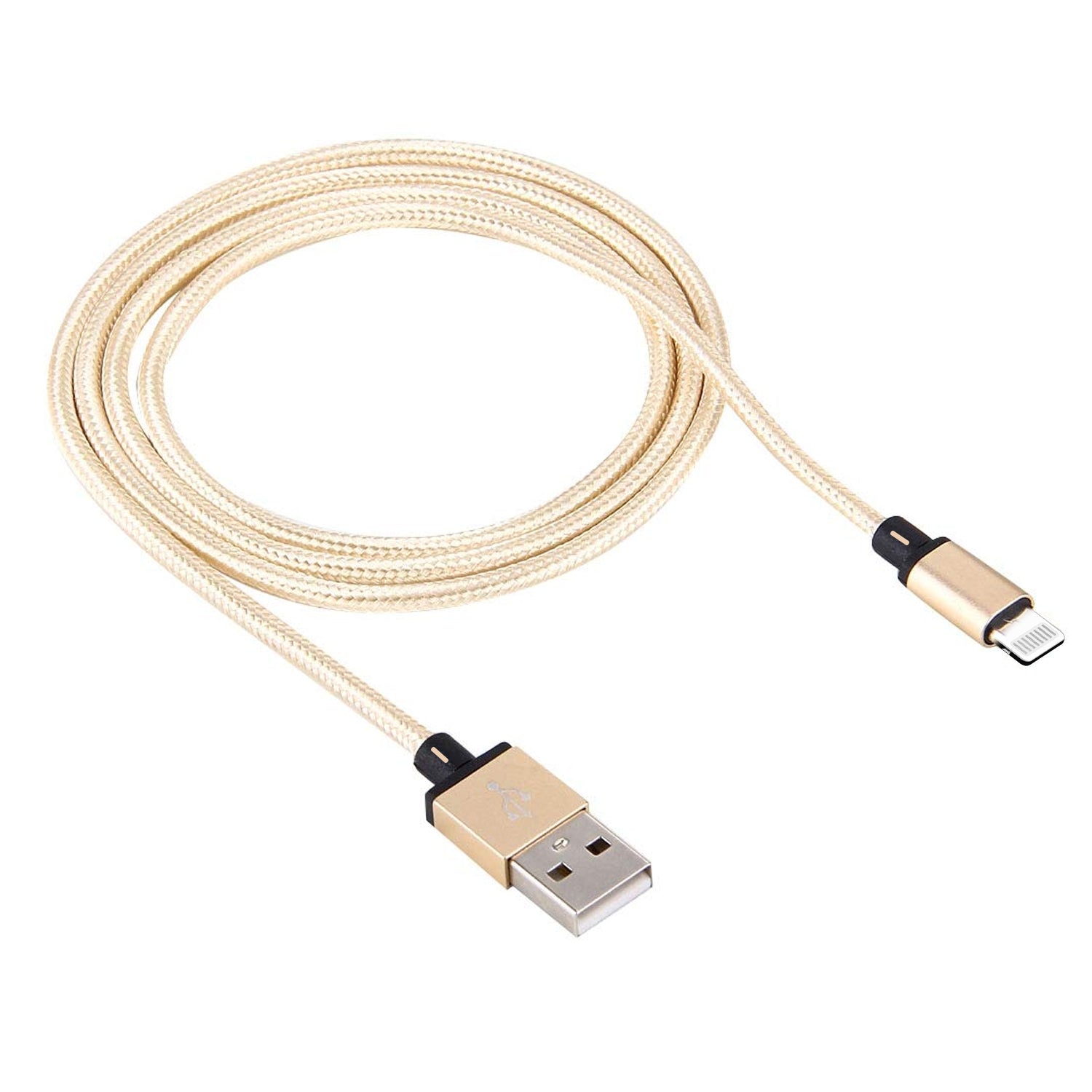 braided nylon charging cable 1 meter length pack of 1