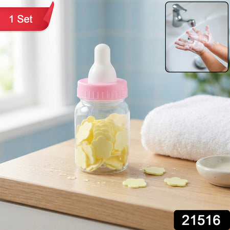 hand wash soap paper sheets set in bottle-shaped container pack of 1