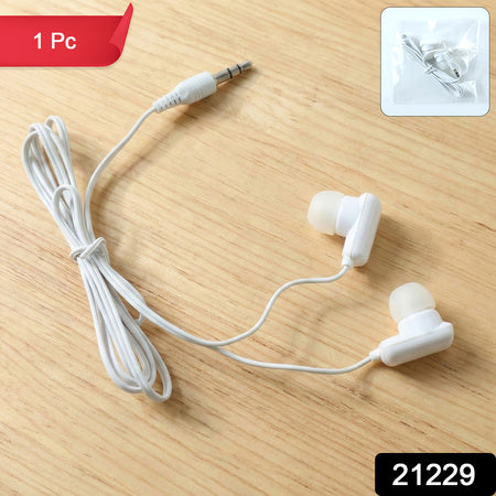 wired in-ear earphones with 3.5mm audio jack pack of 1