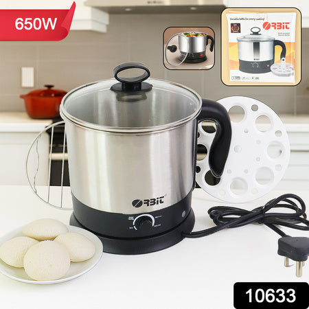 electric idli cooker and steamer 650w stainless steel