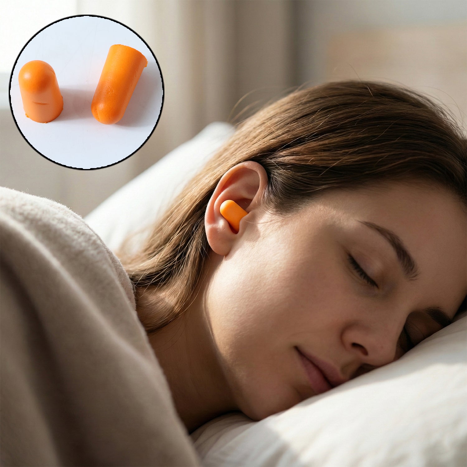 soft foam noise reduction ear plugs with storage case pack of 8