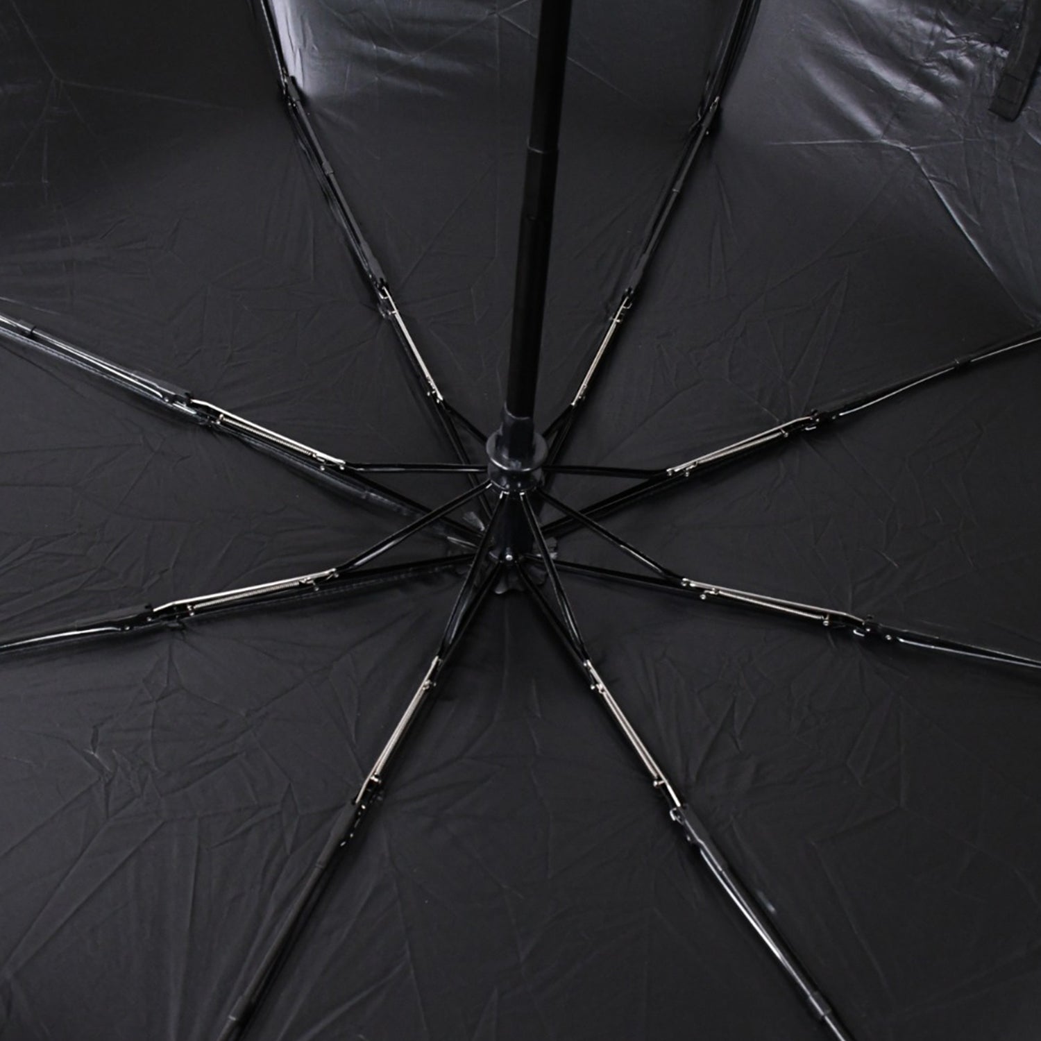 waterproof polyester 2 fold manual open umbrella compact pack of 1