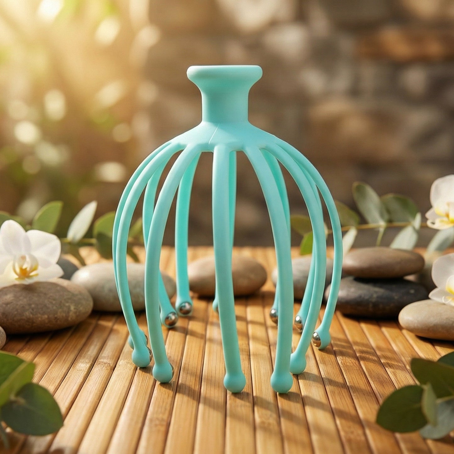 metal roller tip manual head scalp massager pack of 1