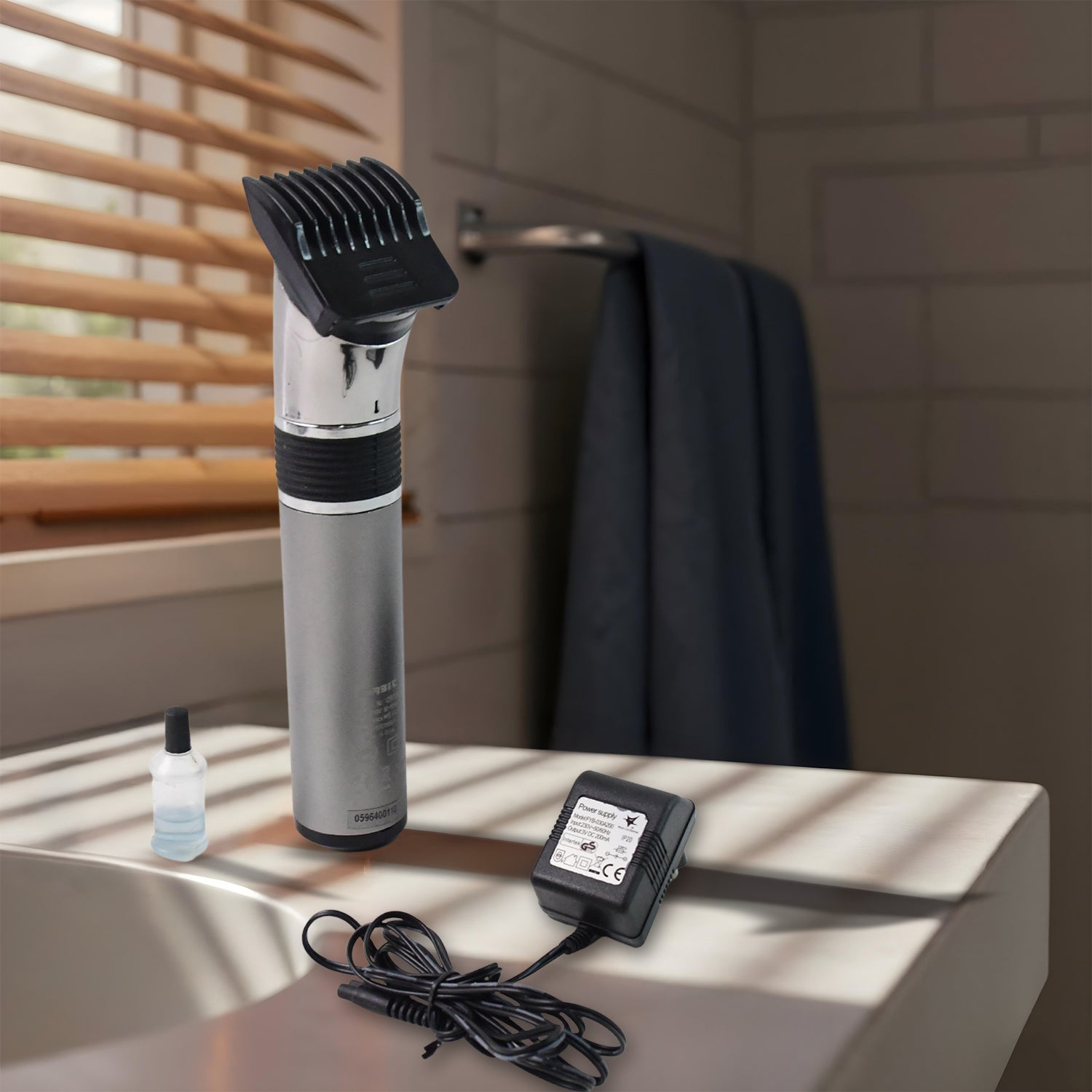 stainless steel rechargeable hair trimmer for men pack of 1