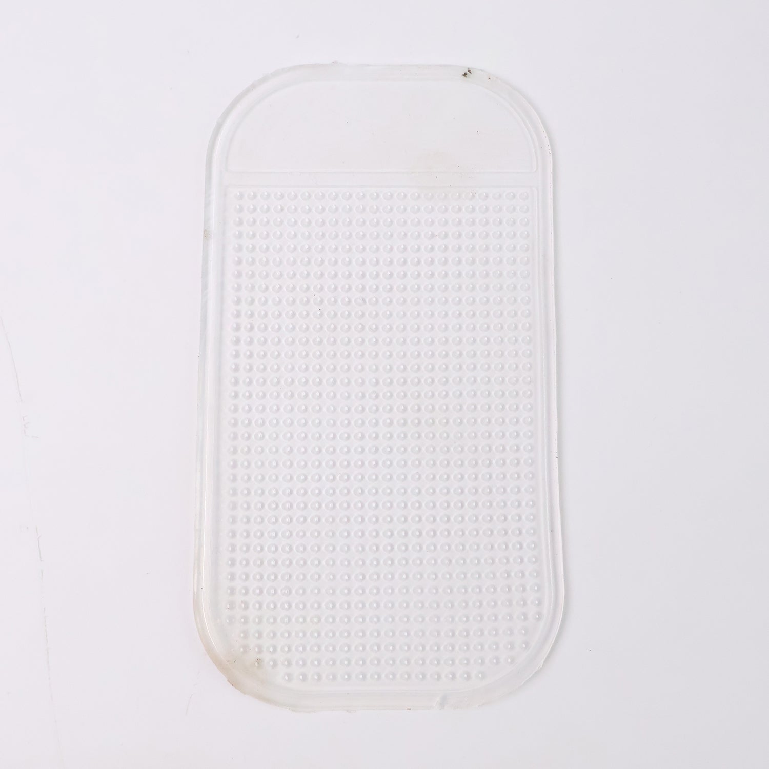 silicone gel dashboard mat large transparent 14x9x1 cm pack of 1