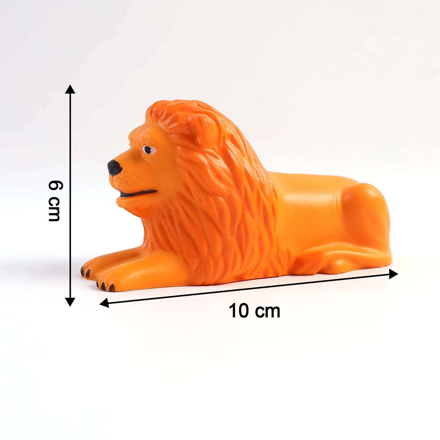 resin lion car dashboard toy 17 cm x 8 cm x 6 cm pack of 1