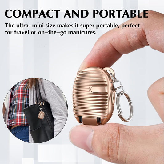 stainless steel keychain nail clipper small size pack of 1