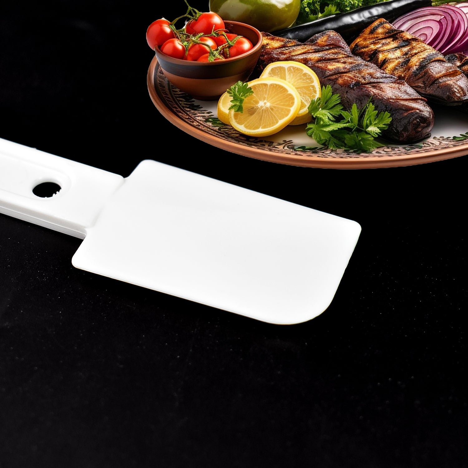 cleaning scrub brush 20 cm nylon for electronics and kitchen