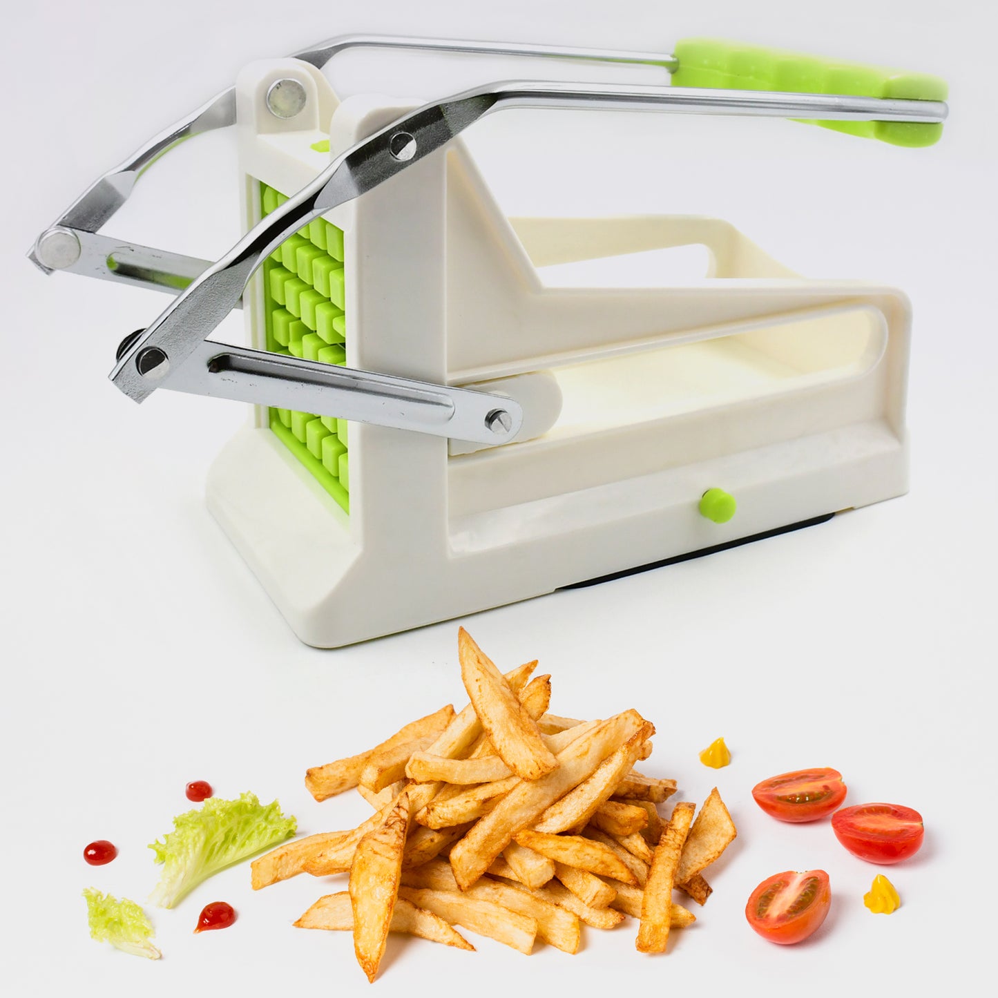 french fry cutter stainless steel 1 pc for vegetables and potatoes