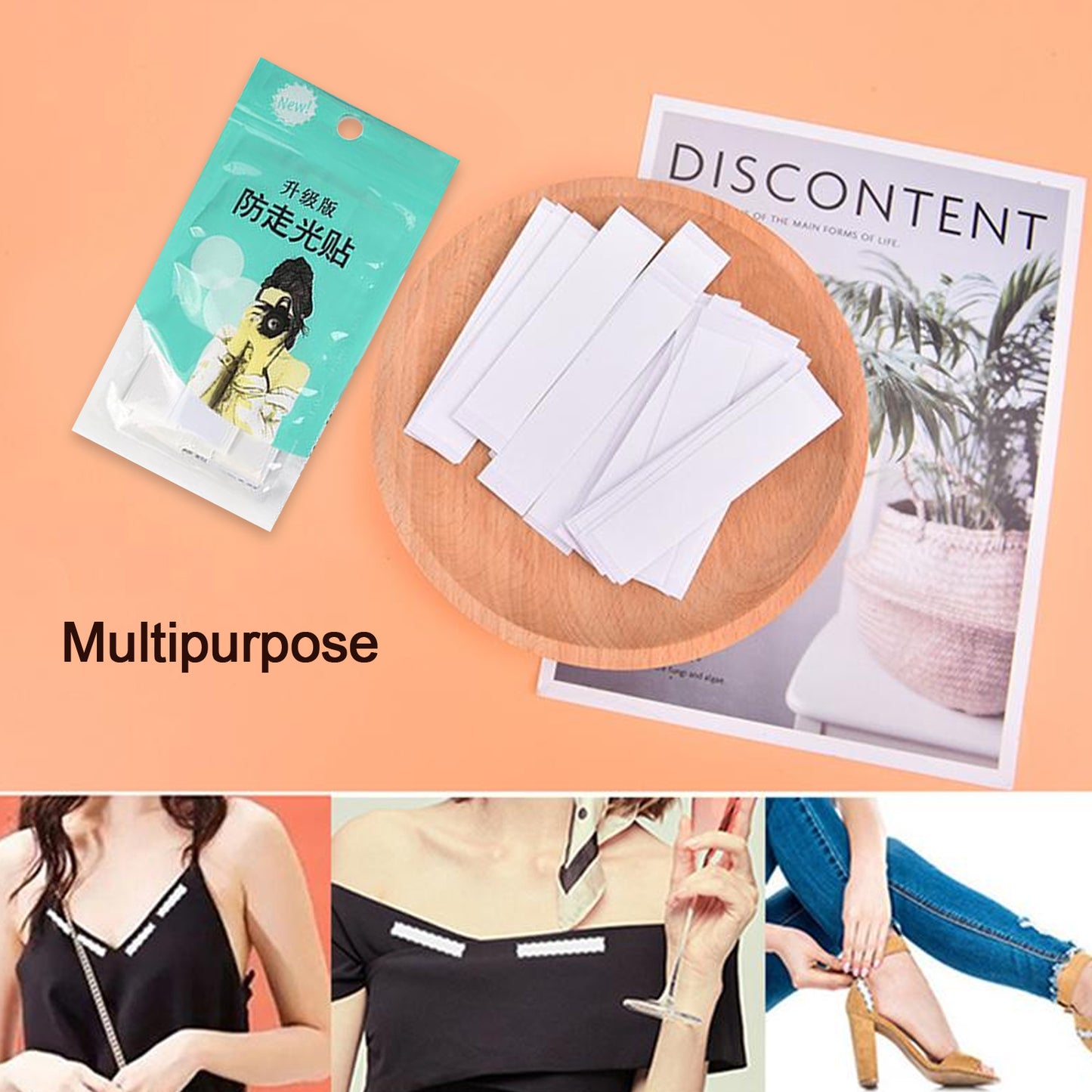 transparent adhesive medical tape 36 sheets pack of 1