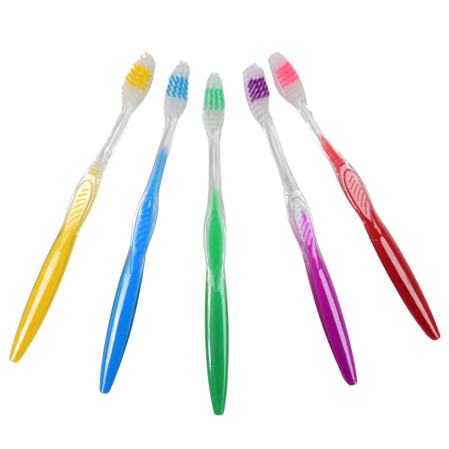 plastic toothbrush soft bristles pack of 1 mix color