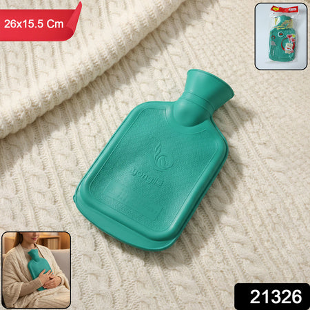 leak-proof flexible reusable hot water bottle 26 x 15.5 cm pack of 1