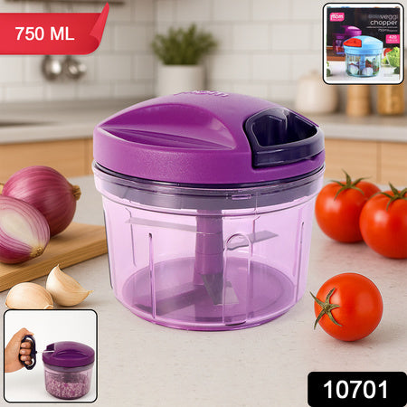 vegetable chopper 750 ml with stainless steel blades