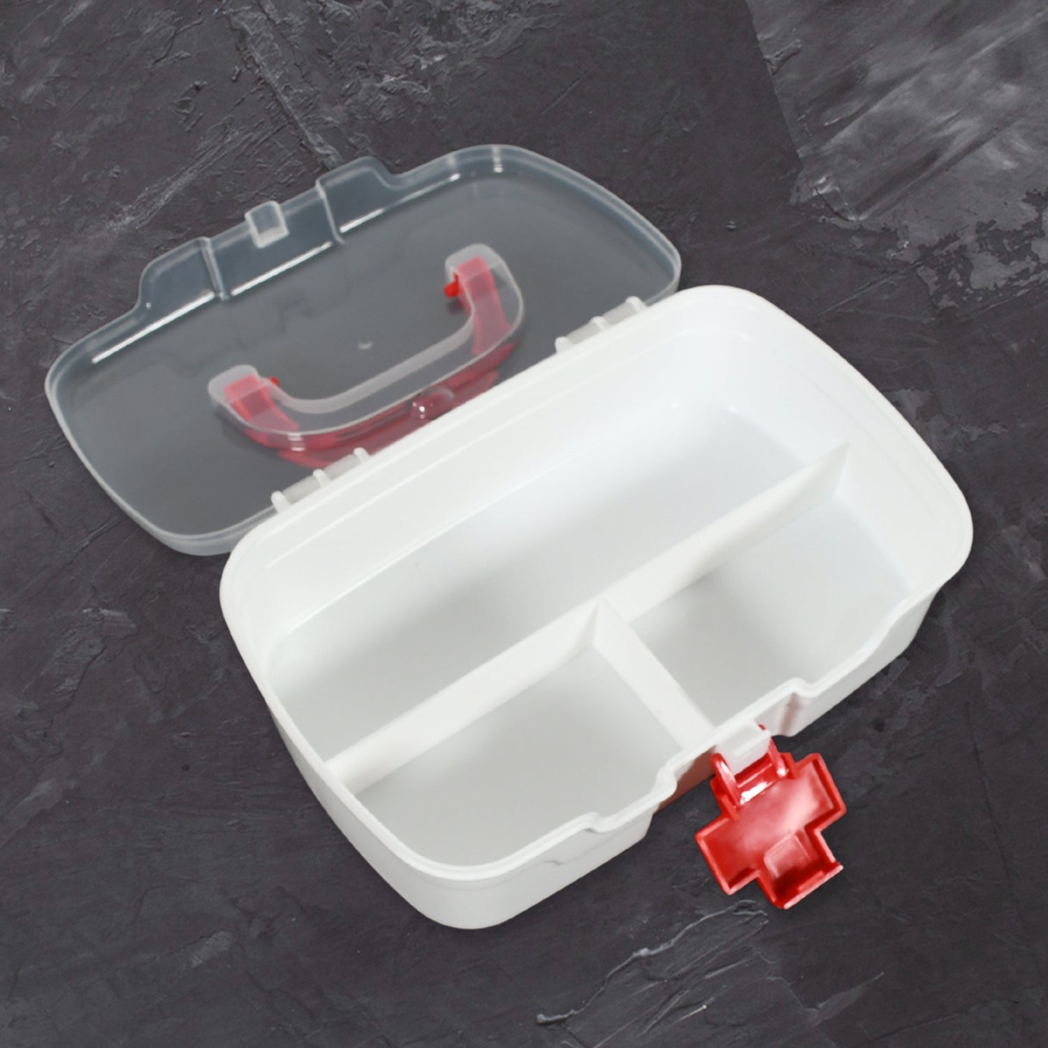 durable plastic medical utility storage box 16x8x22 cm pack of 1