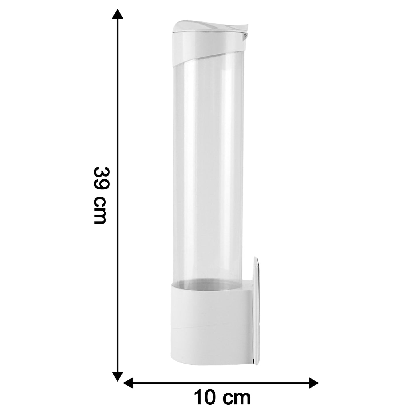 automatic paper cup dispenser holder for standard disposable cups 5 to 7 cm diameter