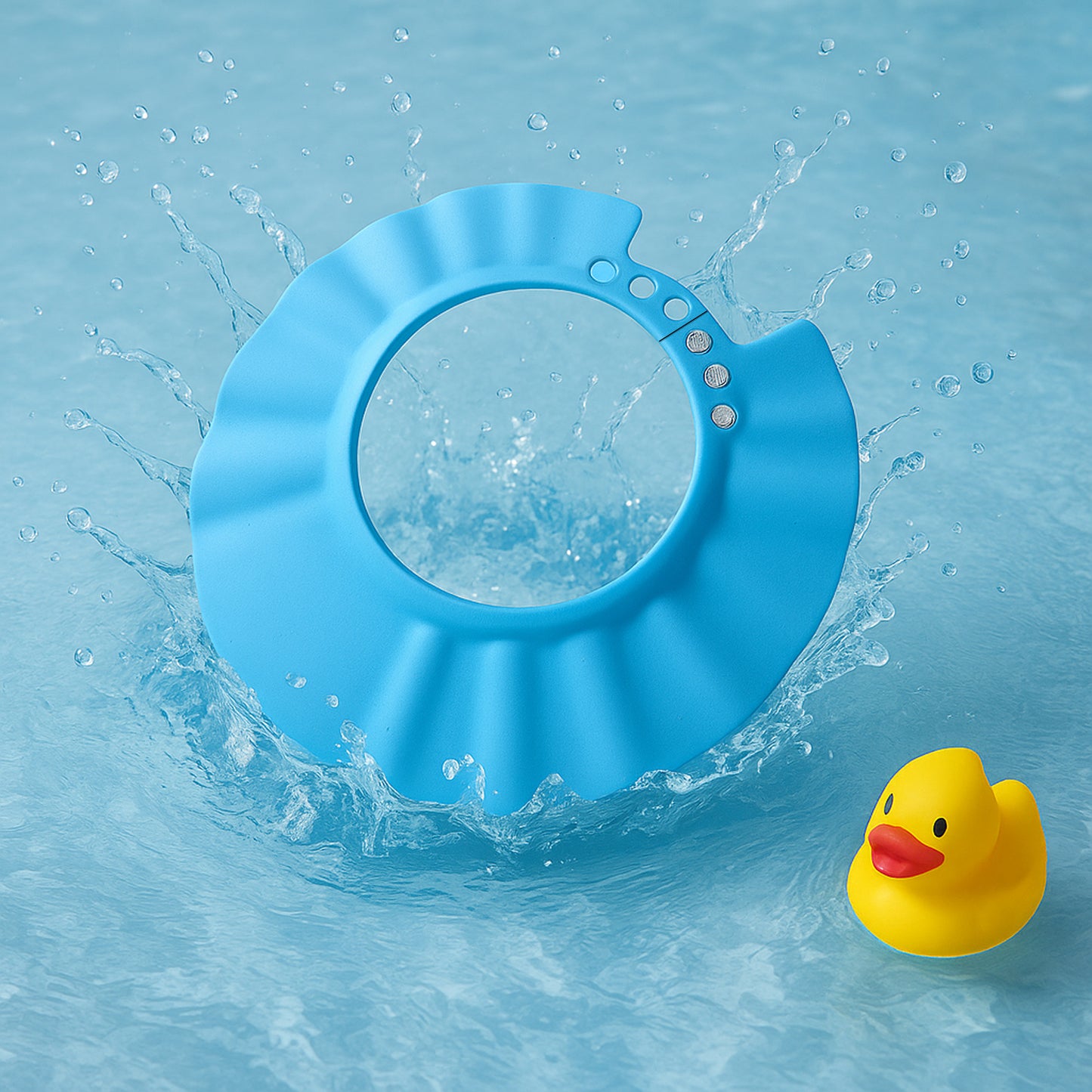 soft eva foam baby shower cap adjustable pack of 1