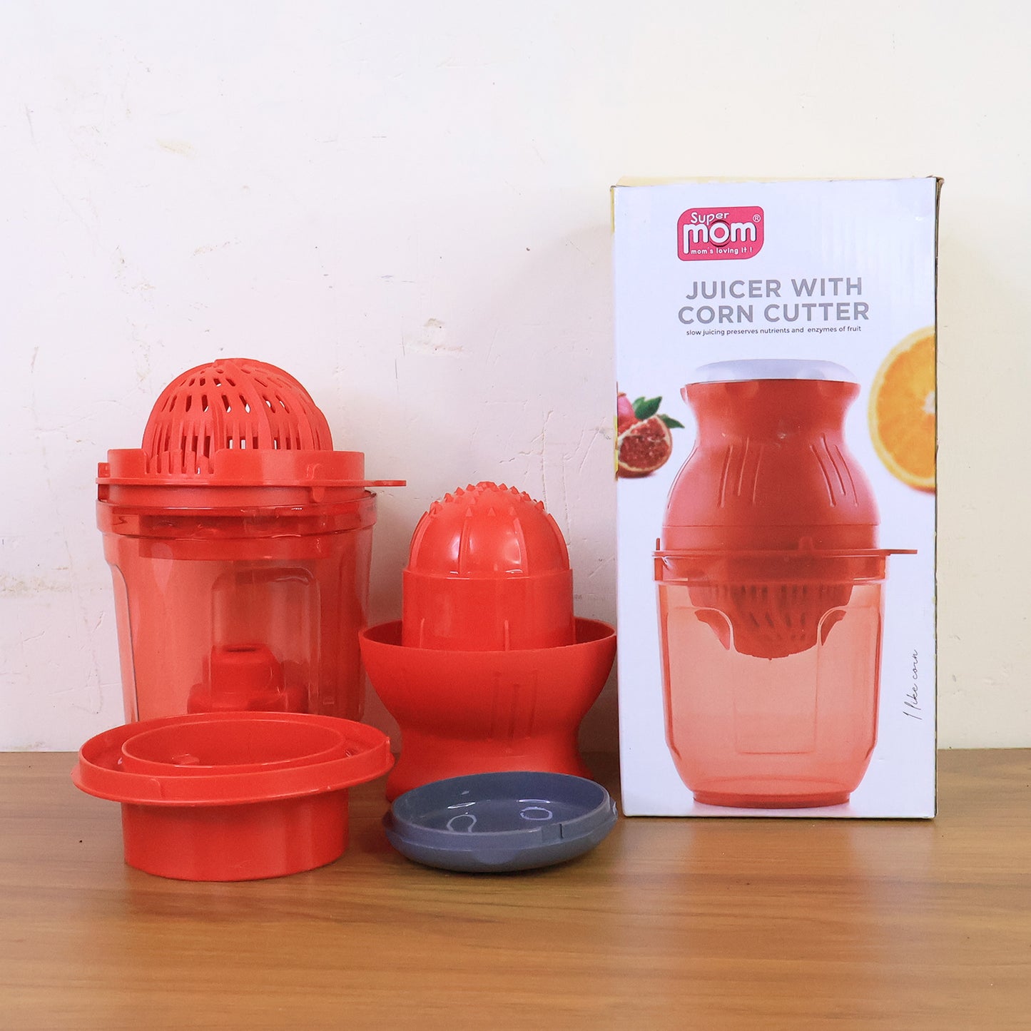 manual juicer with corn cutter 800ml capacity kitchen tool
