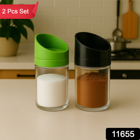 kitchen storage jar set 10x11x5 cm with airtight plastic lids