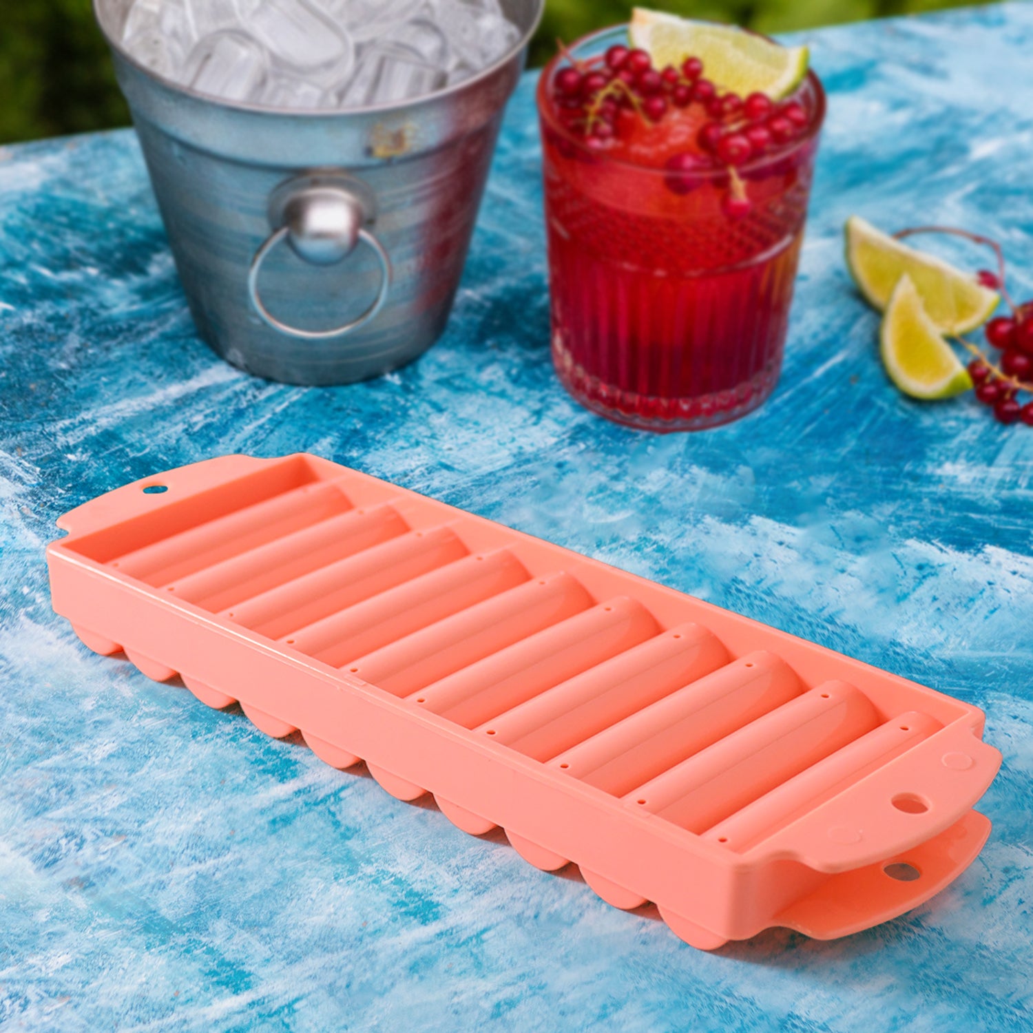 compact plastic ice stick tray pack of 2