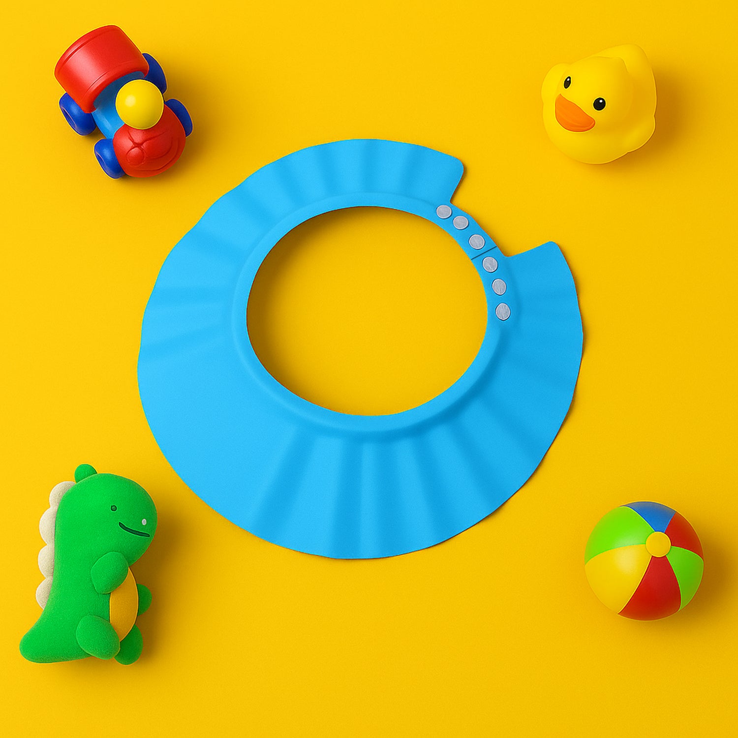 soft eva foam baby shower cap adjustable pack of 1