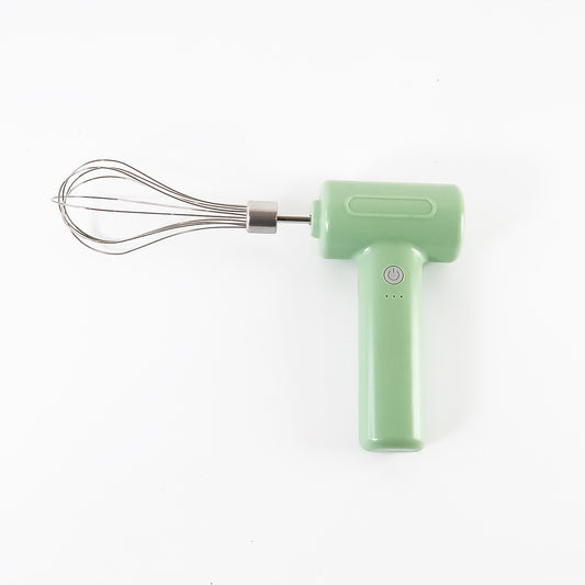 cordless electric whisk with detachable stainless steel balloon whisk