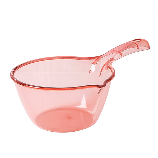 multipurpose kitchen washing straining bowl 1100 ml transparent