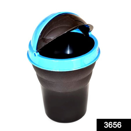 plastic mini dustbin for car use 17 cm pack of 1