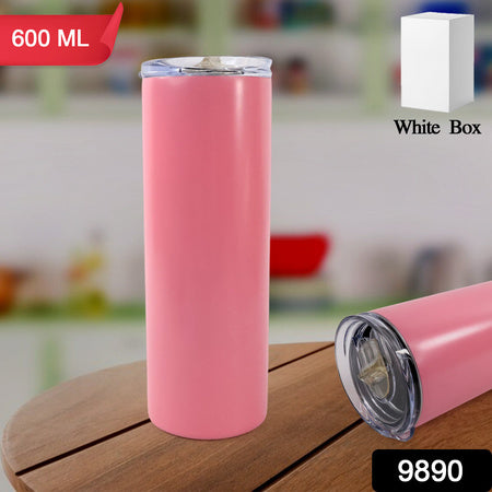 stainless steel travel mug 600ml with lid pack of 1