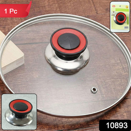 Transparent Heat-resistant Glass Cooking Lid (1 Pc)