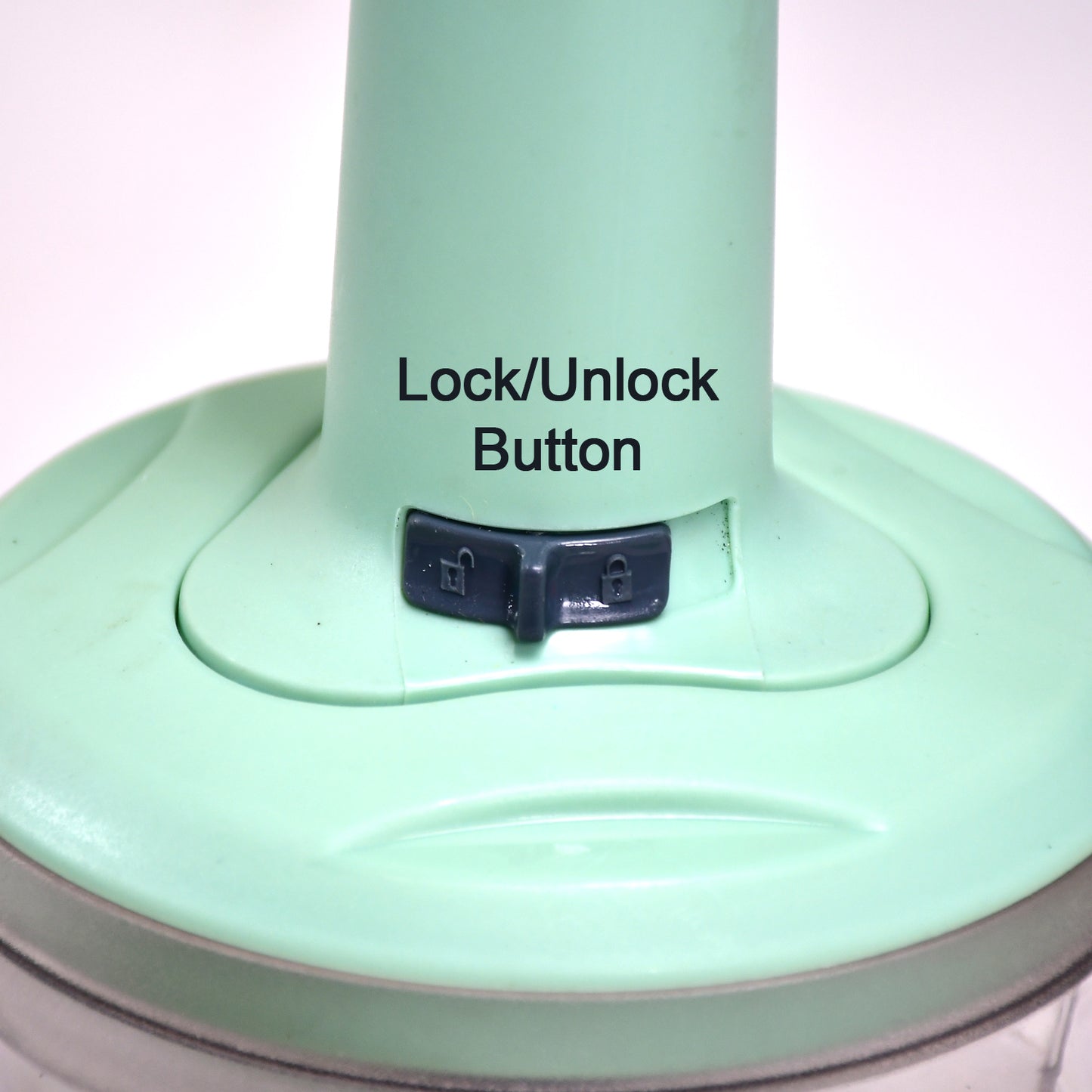 2in1 push food chopper 800ml with stainless steel blade