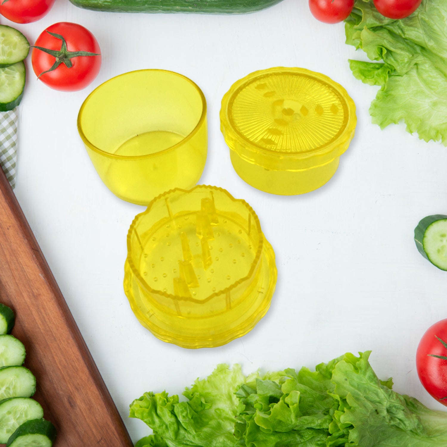 manual juicer for citrus and vegetable juicing bpa free abs plastic 10 cm