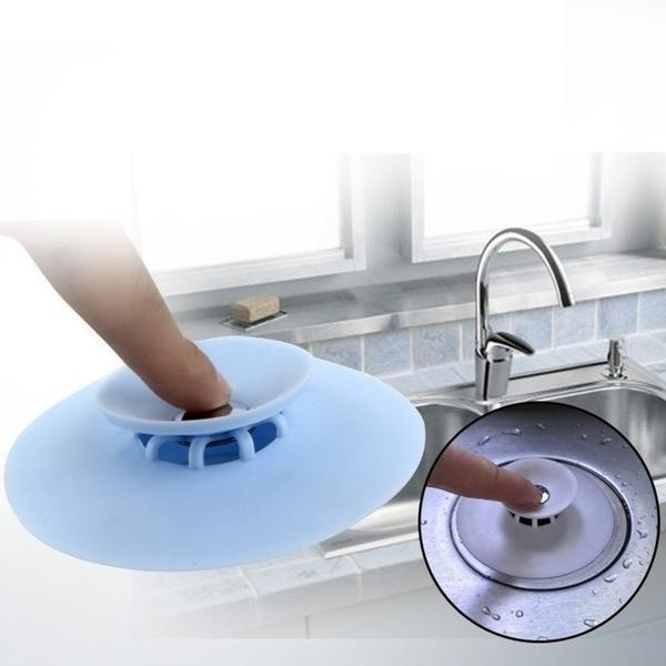 silicone sink sealer cover drainer 10 cm for kitchen