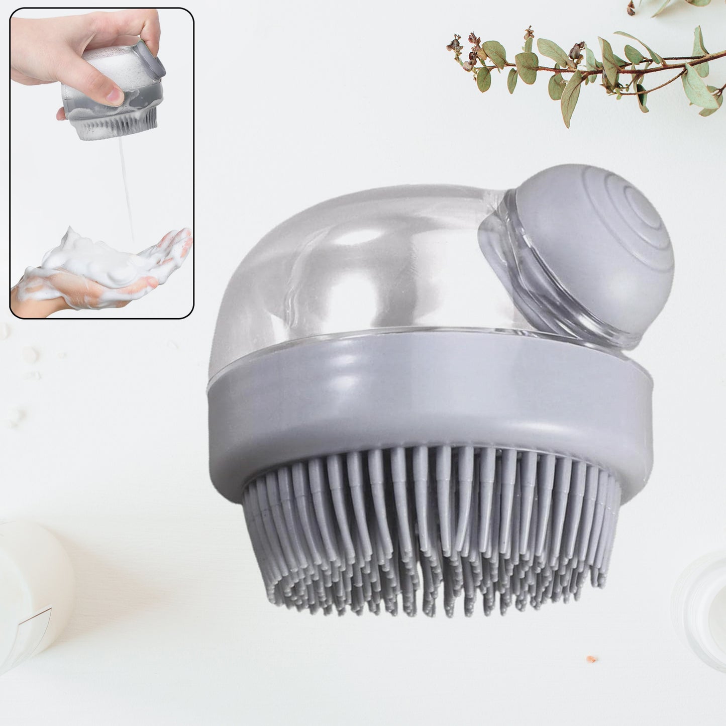 soft bristle head scalp massager shampoo brush pack of 1