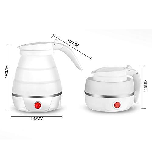 foldable silicone electric water kettle 0.6l for camping