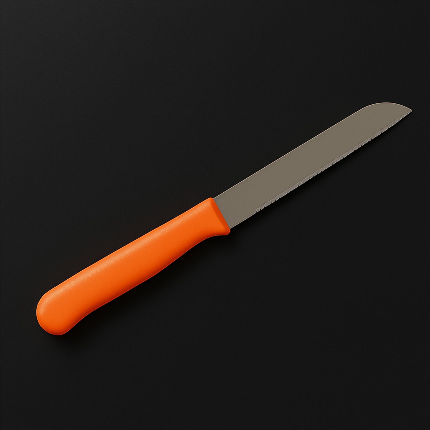 stainless steel plain knife with plastic handle pack of 1