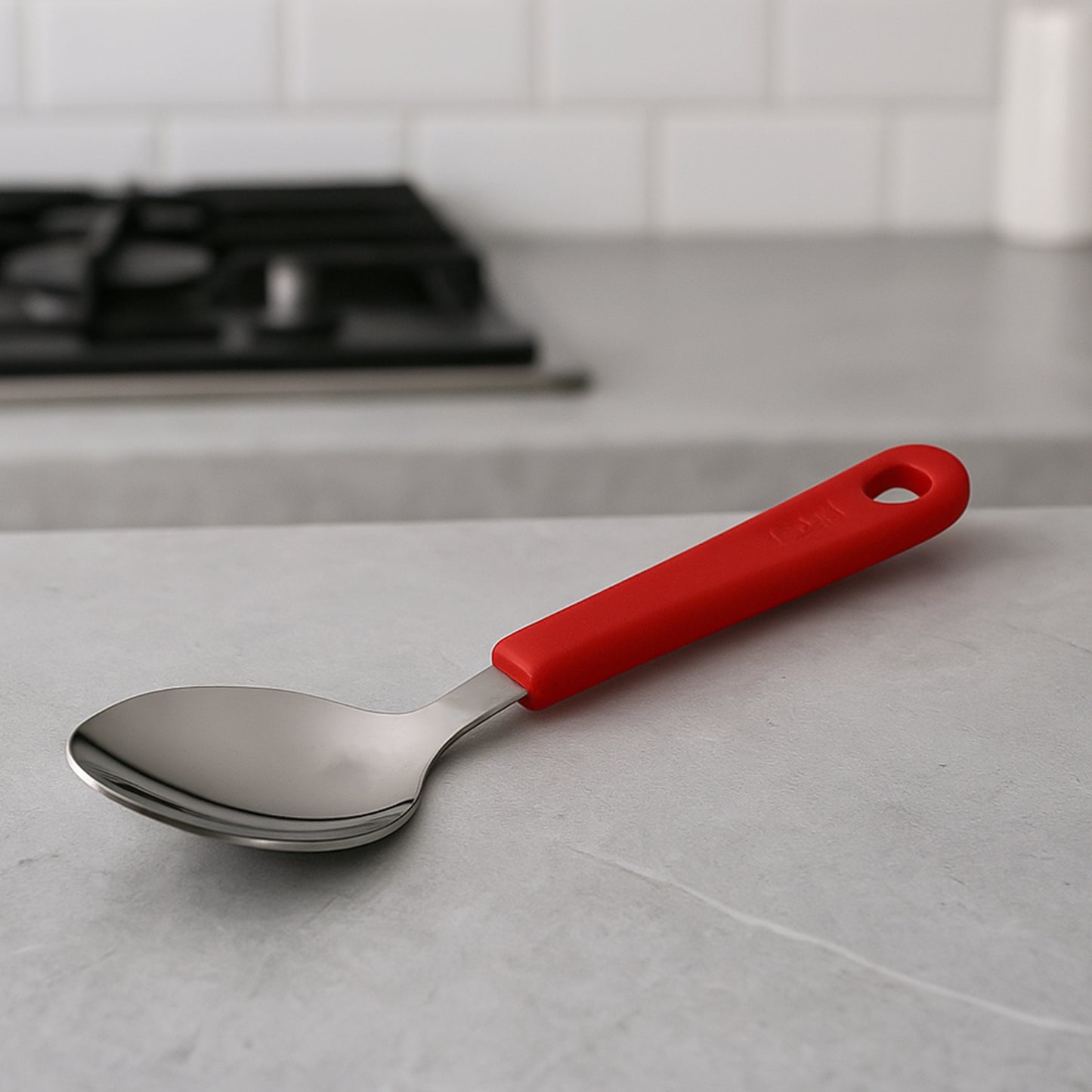 baby feeding spoon set pack of 6 with stainless steel heads and plastic handles