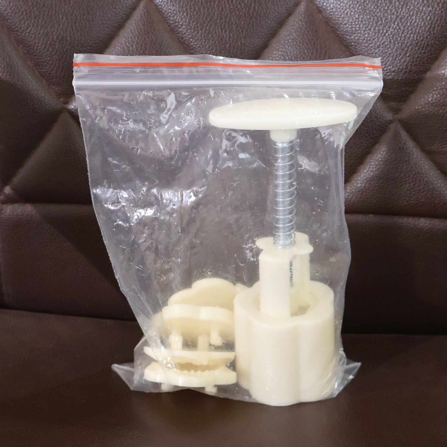 mooncake press mold with 4 stamps food-grade plastic