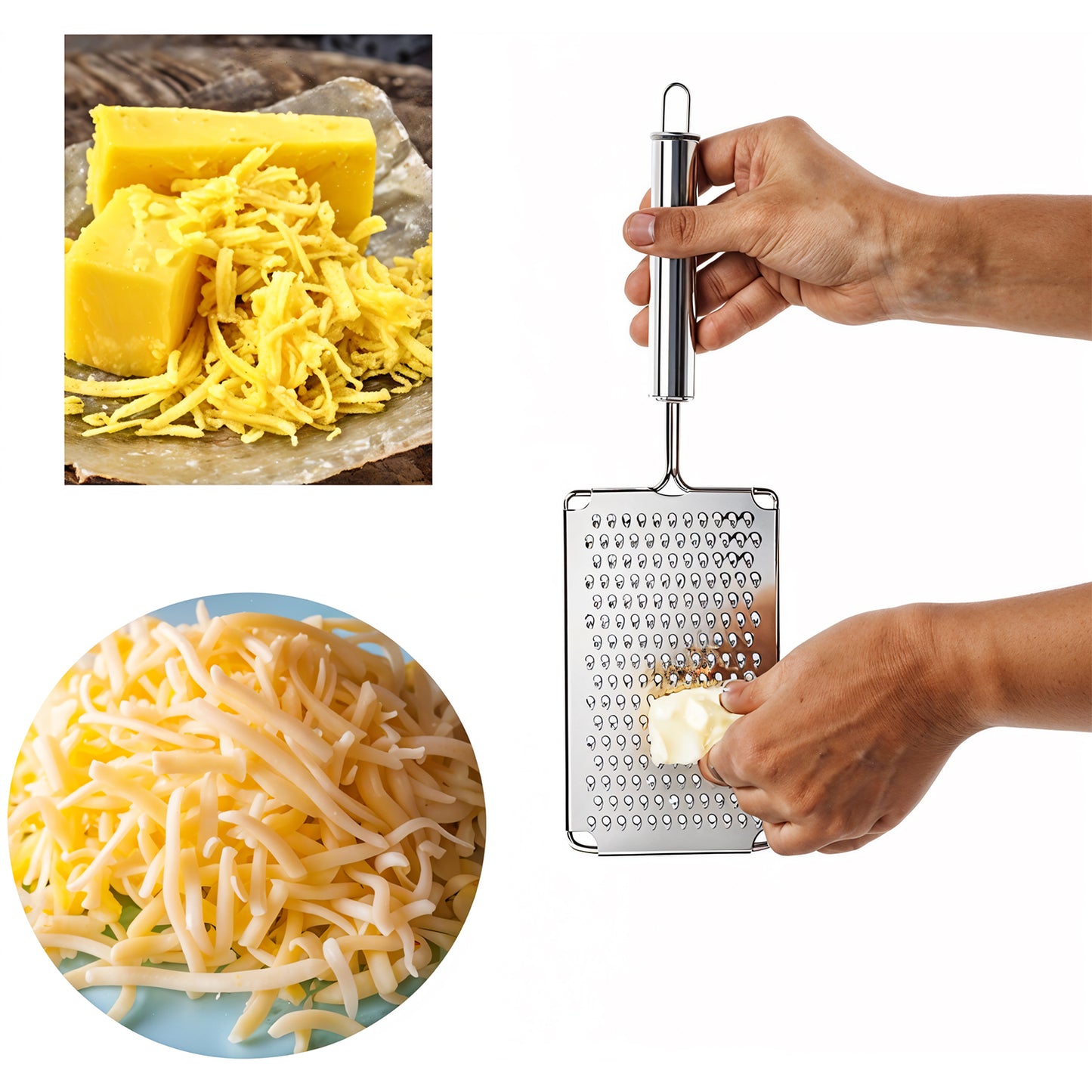 stainless steel vegetable grater 33 cm for kitchen use